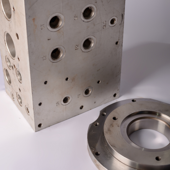 Peça industrial fabricada pela Stelmec — exemplo 2